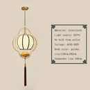 GobekUsa Chinese Cloth Chandelier: Elegant Tea House & Bedroom Lantern for Dining Room