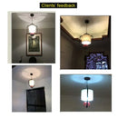 GobekUsa Chinese Cloth Chandelier for Bedroom, Dining Room, Corridor, Hotel - Light & Elegant