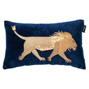 GobekUsa Chinese Dragon Embroidery Lumbar Pillow Cover Gold