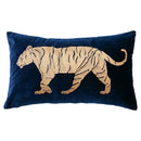 GobekUsa Chinese Dragon Embroidery Lumbar Pillow Cover Gold