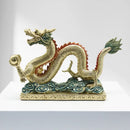 GobekUsa Chinese Dragon Resin Sculpture - Zodiac Home Decor Accessory