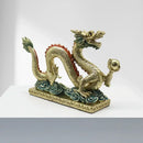 GobekUsa Chinese Dragon Resin Sculpture - Zodiac Home Decor Accessory