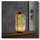 GobekUsa Chinese Fabric Desk Lamp: Antique Handheld Palace Lantern, Ancient Style Atmosphere Light