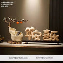 GobekUsa Chinese Gourd Key & Desktop Storage Decoration for Wealth Attraction