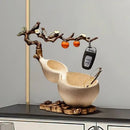 GobekUsa Chinese Gourd Key & Desktop Storage Decoration for Wealth Attraction
