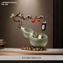 GobekUsa Chinese Gourd Key & Desktop Storage Decoration for Wealth Attraction