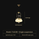 GobekUsa Chinese Jade Chandelier | Modern Duplex Villa Lighting