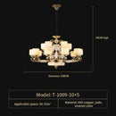 GobekUsa Chinese Jade Chandelier: Modern Living Room & Restaurant Décor