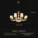 GobekUsa Chinese Jade Chandelier: Modern Living Room & Restaurant Décor