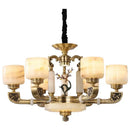 GobekUsa Chinese Jade Chandelier: Modern Living Room & Restaurant Décor