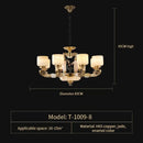 GobekUsa Chinese Jade Chandelier: Modern Living Room & Restaurant Décor