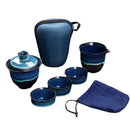 GobekUsa Chinese Kung Fu Ceramic Tea Set Teapot Gaiwan Porcelain Teaset Drinkware