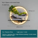 GobekUsa Chinese Landscape LED Wall Lamp for Home Living Bedroom Study