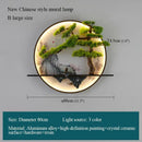 GobekUsa Chinese Landscape LED Wall Lamp for Home Living Bedroom Study