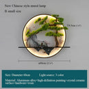 GobekUsa Chinese Landscape LED Wall Lamp for Home Living Bedroom Study