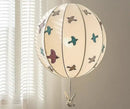 GobekUsa Chinese Medieval Dove Embroidery Fabric Pendant Light - Creative Hanging Line Light