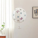 GobekUsa Chinese Medieval Dove Embroidery Fabric Pendant Light - Creative Hanging Line Light