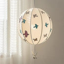 GobekUsa Chinese Medieval Dove Embroidery Fabric Pendant Light - Creative Hanging Line Light