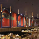 GobekUsa Chinese Modern Art Hotpot Restaurant Bar Pendant Light