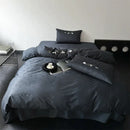 GobekUsa Chinese Panda Bamboo Jacquard Duvet Cover Set Luxury Cotton Bed Sheet Set