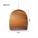 GobekUsa Chinese Paper Pendant Light for Restaurant Living Room, Southeast Asian Style