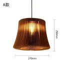 GobekUsa Chinese Paper Pendant Light for Restaurant Living Room, Southeast Asian Style