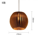 GobekUsa Chinese Paper Pendant Light for Restaurant Living Room, Southeast Asian Style