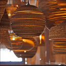 GobekUsa Chinese Paper Pendant Light for Restaurant Living Room, Southeast Asian Style