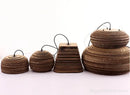 GobekUsa Chinese Paper Pendant Light for Restaurant Living Room, Southeast Asian Style