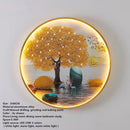 GobekUsa Chinese Picture Wall Decoration Lamp - Modern LED Lighting for Home Décor