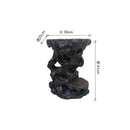 GobekUsa Chinese Resin Floor Flower Stand, Modern Minimalist Living Room Decor