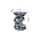 GobekUsa Chinese Resin Floor Flower Stand, Modern Minimalist Living Room Decor