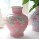 GobekUsa Chinese Retro Blue & White Porcelain Vase Flower Arrangement Home Decor