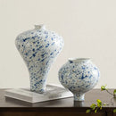 GobekUsa Chinese Retro Ceramic Vase Flower Arrangement Handmade Home Decor