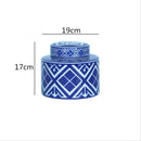 GobekUsa Chinese Retro Ceramics Golden Vase with Cover for Home Décor and Organization
