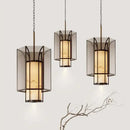 GobekUsa Chinese Retro Chandelier for Bedroom, Tea Room, Foyer, Hallway, Restaurant