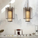 GobekUsa Chinese Retro Chandelier for Bedroom, Tea Room, Foyer, Hallway, Restaurant
