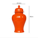 GobekUsa Chinese Retro Handcrafted General Jar Vase for Home Decor & Storage