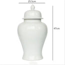 GobekUsa Chinese Retro Handcrafted General Jar Vase for Home Decor & Storage