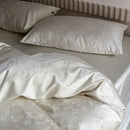 GobekUsa Chinese Style 100% Cotton Jacquard Duvet Cover Set - Luxury Queen Bedding
