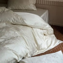 GobekUsa Chinese Style 100% Cotton Jacquard Duvet Cover Set - Luxury Queen Bedding