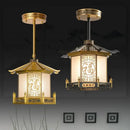 GobekUsa Chinese Style Balcony Pendant Light