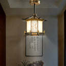 GobekUsa Chinese Style Balcony Pendant Light