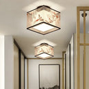 GobekUsa Chinese Style Ceiling Lamp, Creative Warm Light for Hotel Villa Corridors