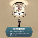 GobekUsa Chinese Style Ceiling Lamp, Creative Warm Light for Hotel Villa Corridors
