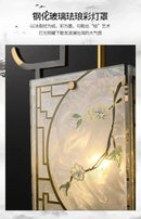 GobekUsa Chinese-Style Copper Decorative Hall Bedroom Bedside Balcony Bar