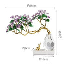 GobekUsa Chinese Style Crystal Ornaments for Home Decoration and Gifts