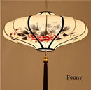 GobekUsa Chinese Style Flower Pendant Light for Home Decor and Kitchen Lighting