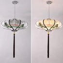 GobekUsa Chinese Style Flower Pendant Light for Home Decor and Kitchen Lighting