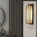 GobekUsa Chinese Style Iron Art Wall Lamp with Linen Cloth Cover